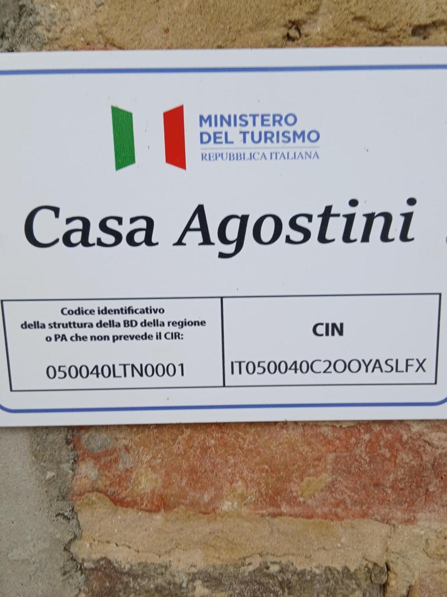 Casa Agostini Apartamento Lari Exterior foto